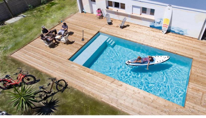 ホテル Sewa Surf House 10Min De Capbreton Hossegor Bénesse-Maremne エクステリア 写真